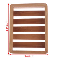 Load image into Gallery viewer, 14Styles Natural Carbide Wood Soap Dish Wooden Soap Container Travel Wood Soap Box Shower Plate Bathroom Soap Holder