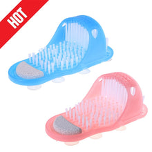 Load image into Gallery viewer, Plastic Bath Shoe Pumice Stone Foot Scrubber Shower Brush Massager Slippers for Feet Bathroom Products Foot Care Dropshipping
