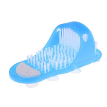 Load image into Gallery viewer, Plastic Bath Shoe Pumice Stone Foot Scrubber Shower Brush Massager Slippers for Feet Bathroom Products Foot Care Dropshipping
