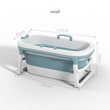 Load image into Gallery viewer, Free Shipping 1.4m/55in  Large Bathtub  Adult Bath Tub Barrel Sweat Steaming Bathtub Plastic Folding Thicken Bathtub Home Sauna
