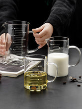 Load image into Gallery viewer, Household ml graduated measure glass beaker water standard cup measuring cup baking cup Milk
